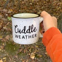 Load image into Gallery viewer, Campfire Coffee Mug 15 0z Speckled Stoneware Cup
