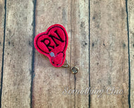 Medical Nursing Badge Reel RN LPN Nurse Life Scrub Life