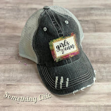 Load image into Gallery viewer, Inspirational Saying Hat Women&#39;s Patch Hat Love Joy Beautiful Crazy
