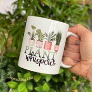 Plant Whisperer Plant Mom Coffee Cup 11 0z Ceramic Mug Birthday Girl Friend Gift